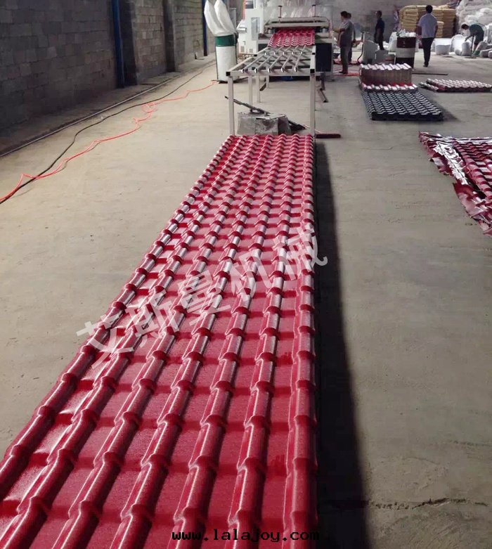 ASA PVC Roof Tile Machine