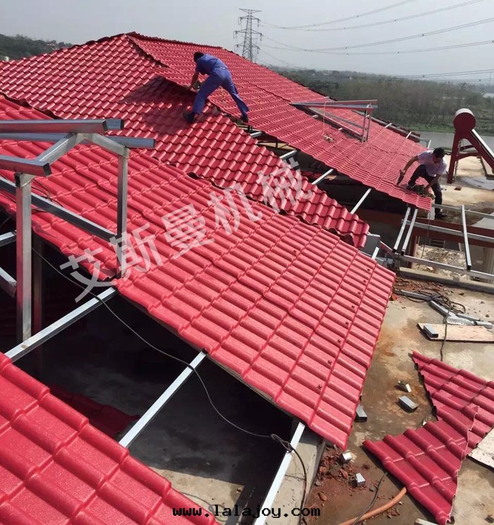 ASA PVC Roof Tile Machine