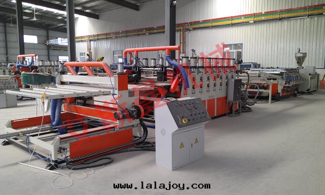 PVC Crust foamed board production line