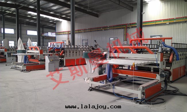PVC Crust foamed board production line