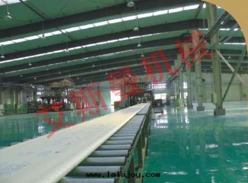 XPS foamed panel production line