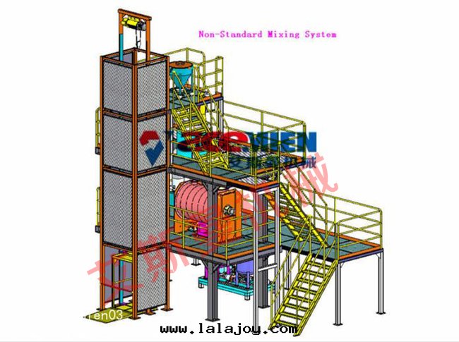 PVC全(quán)自(zì)動(dòng)配混線(xiàn)集中(zhōng)供料系(xì)統