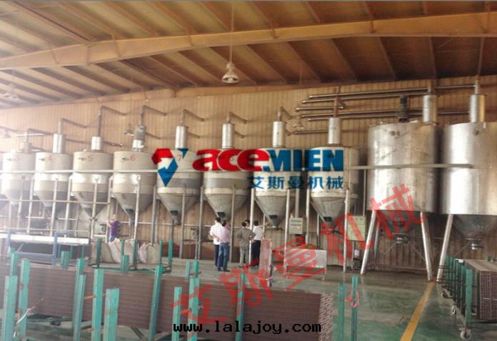 PVC全(quán)自(zì)動(dòng)配混線(xiàn)集中(zhōng)供料系(xì)統