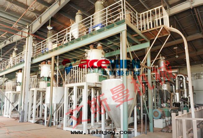 PVC全(quán)自(zì)動(dòng)配混線(xiàn)集中(zhōng)供料系(xì)統