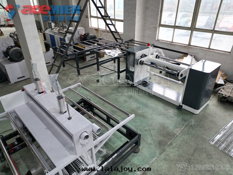 840mm PC透明(míng)波(bō)浪瓦(wǎ)生(shēng)産線(xiàn)  PET彩鋼(gāng)瓦(wǎ)設備